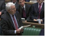 picture of Sir Bob Russell MP speaking in the Commons