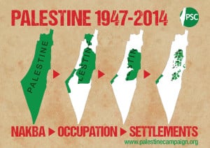 disappearing palestine graphic