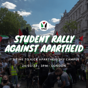 Student Rally Against Apartheid